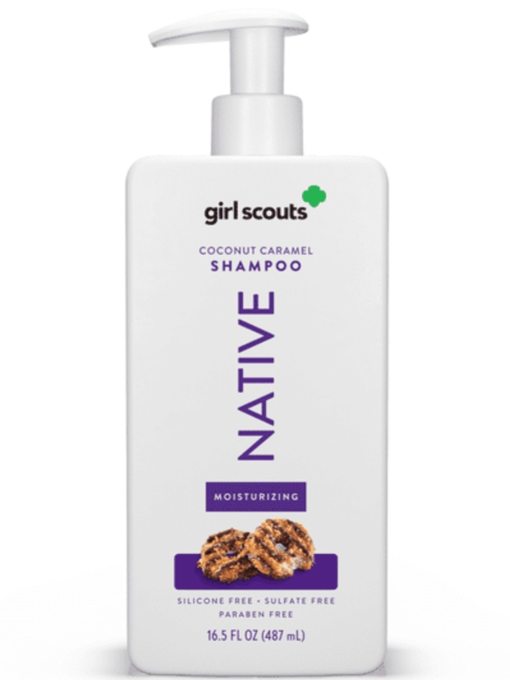Discontinued Native Caramel Coconut Girl Scout Shampoo